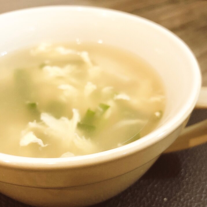 ダシダの卵スープ